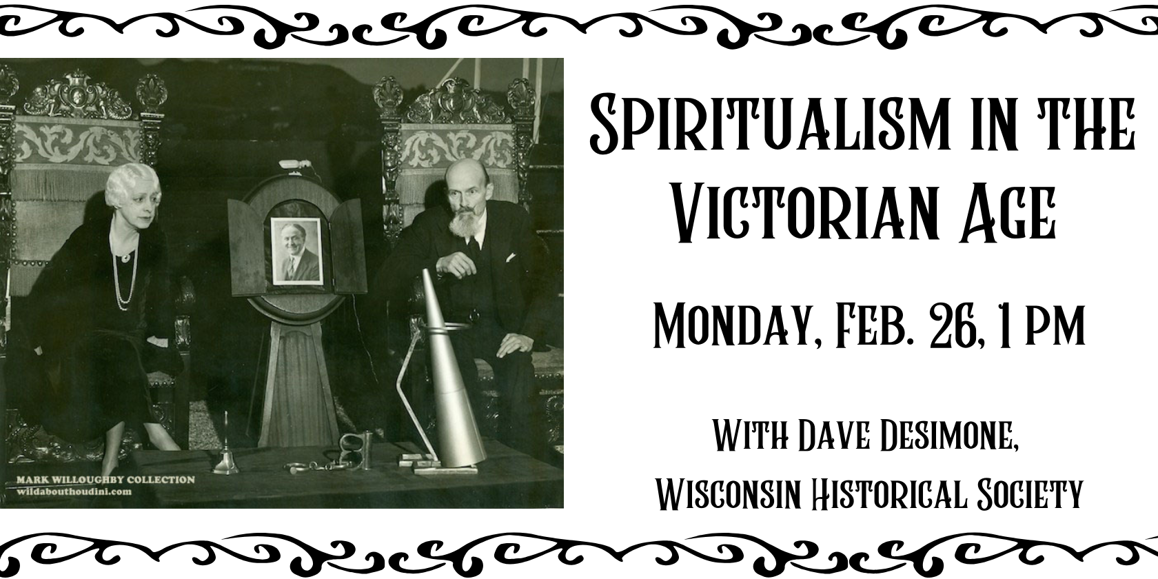 Spiritualism in the Victorian Age event